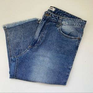 Wrangler | Cropped raw-hem jeans